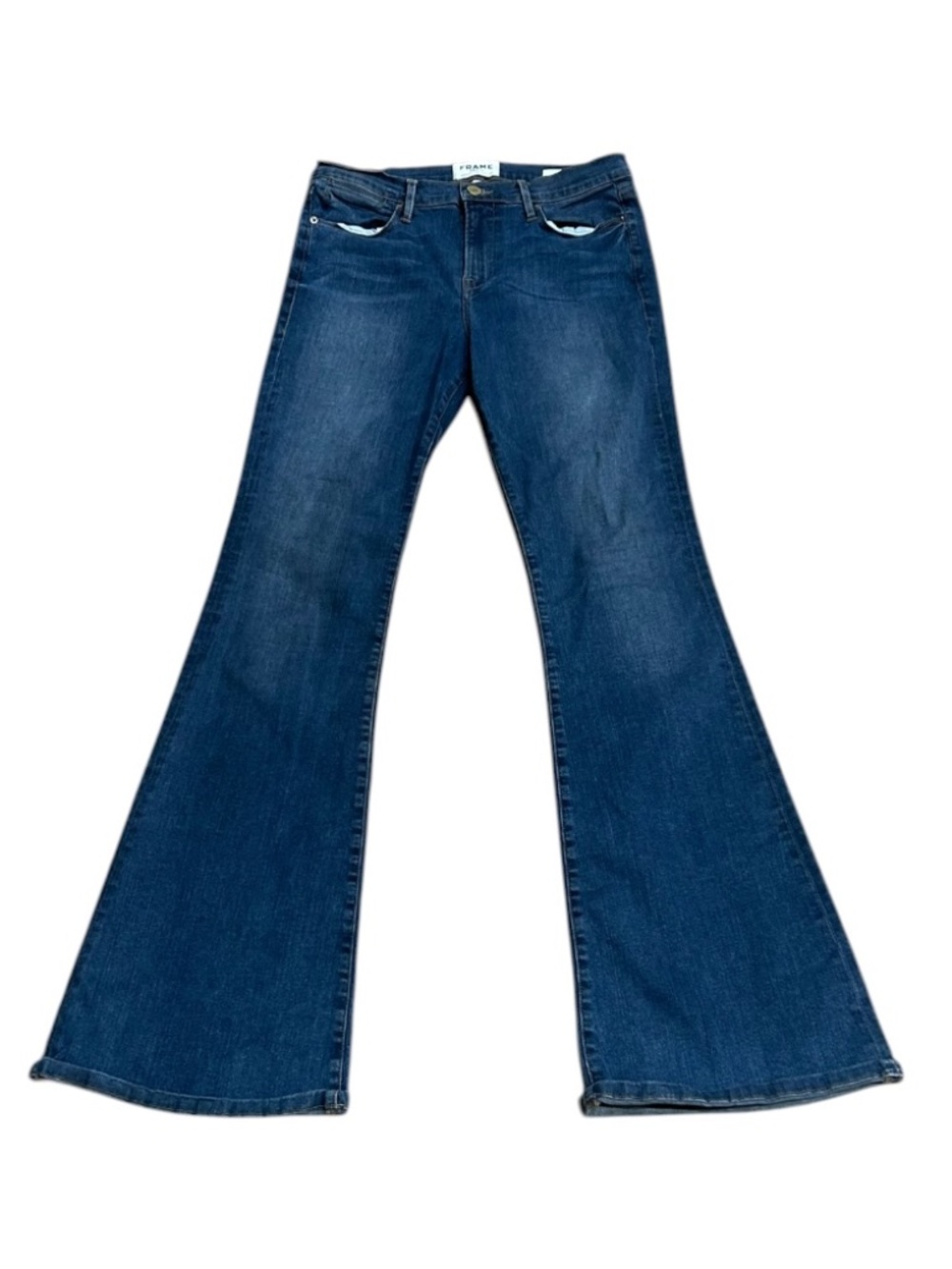 FRAME Le High Flare Jeans Women's Size 29 Denim Blue